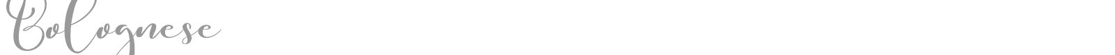Bolognese font preview
